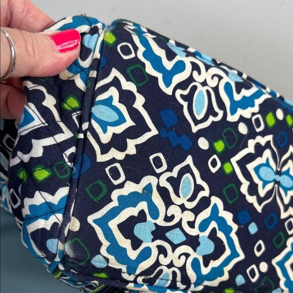 Vera Bradley Ink Blue Diaper/Tote Bag - Picture 10 of 10